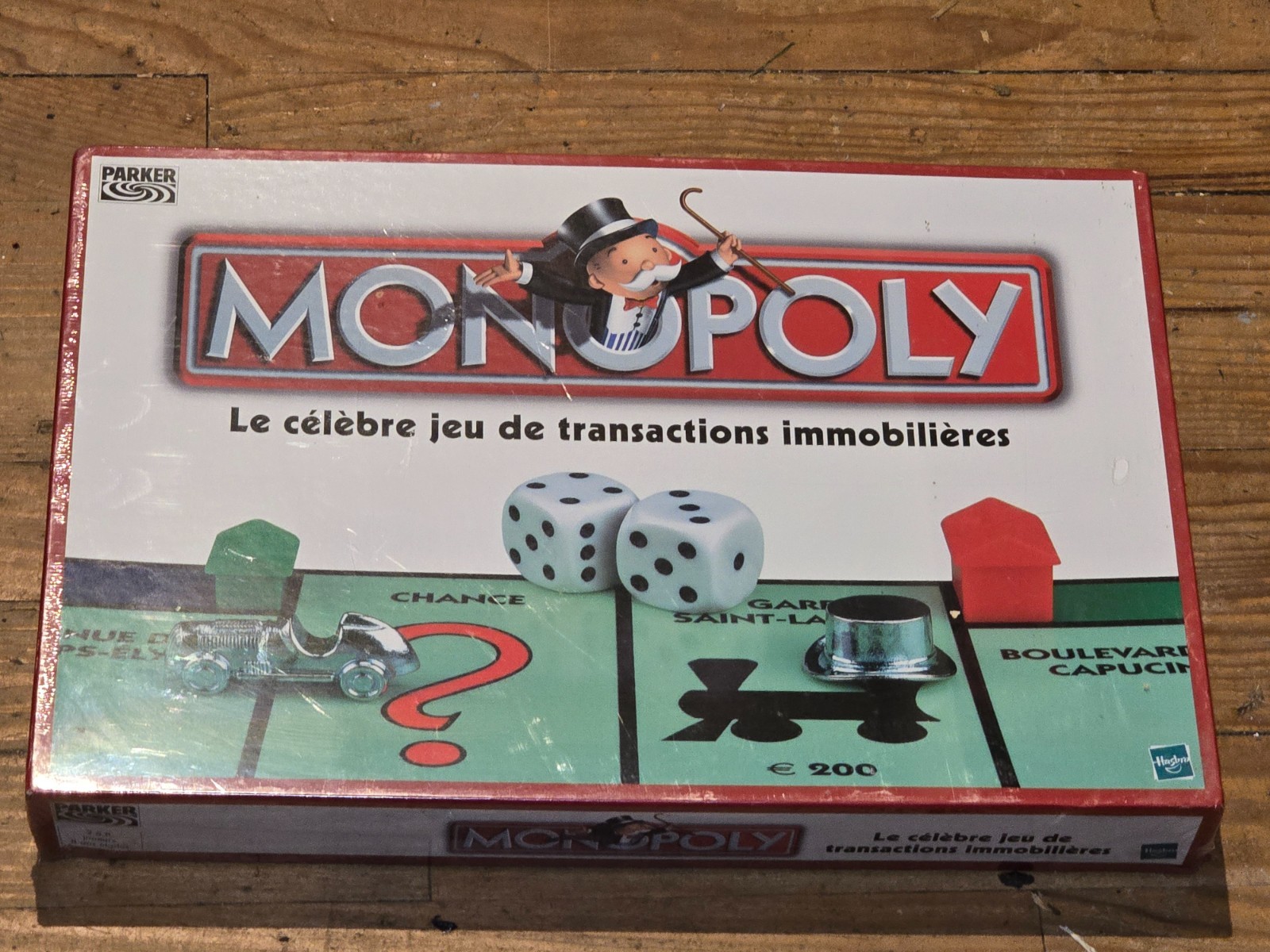 Monopoly Classic von Parker Hasbro 1 Euro Version 2001